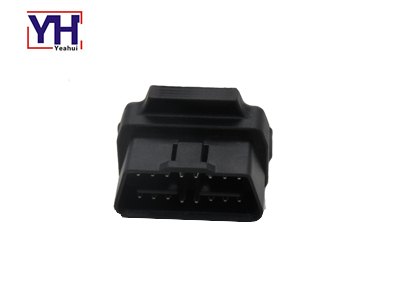 YH1006-2 J1962 24V OBDII macho ángulo recto para abrir conector