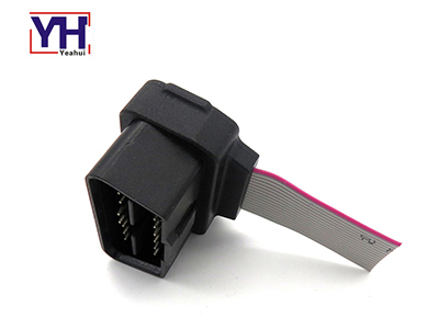 OBDII Stecker 16pin mit Flachkabel