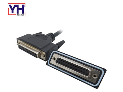 Computer and Printer systems connector D-SUB connector 25 pin female