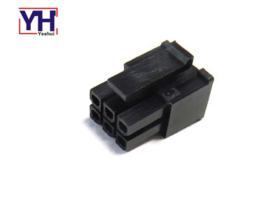 43025-0600 molex vivienda 3.0mm paso doble fila conector hembra de 6 pines