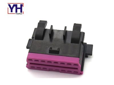 YH1008-2 Conjunto de conector hembra OBDII con retenedor de garantía de posición de terminal