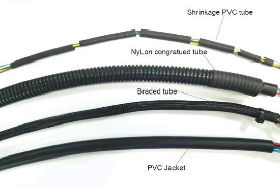 ¿Cuáles son los tipos de mangas de protección de arnés