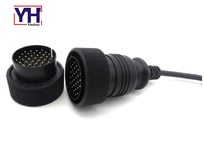 YH6002 MAN-37 Male Plug Connector For Heavy Duty Truck Coder