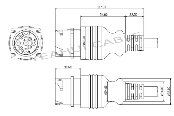 j1939 connector pinout