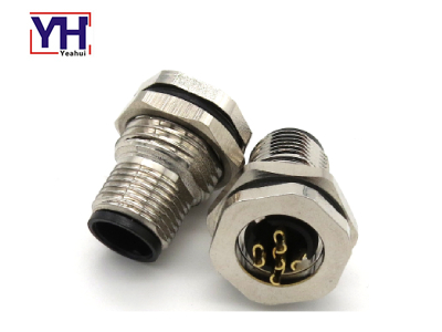 M12AM05713763 M12 5pin Male Connector Without Shield For Industrial Process Control