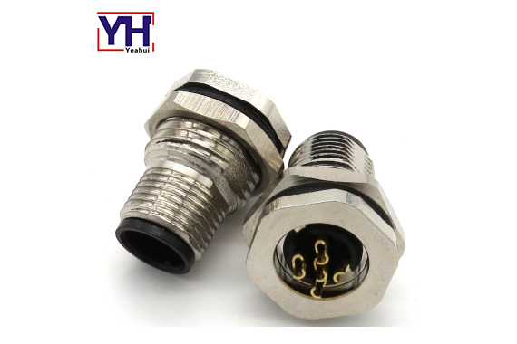 M12 5pin male connector without shield