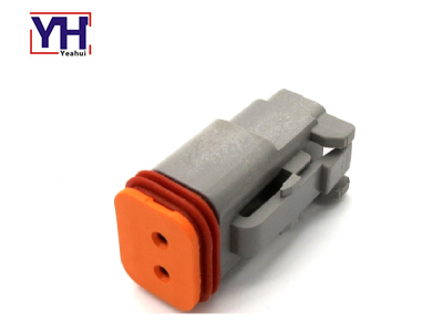 YHDT06-2S Deutsch Conector hembra de 2 pines para maquinaria agrícola