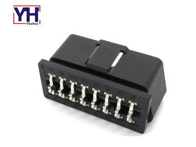 YH1007 OBD 16P Stecker für Leiterplatte und Gehäuse