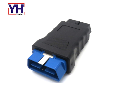 YH1013 24V 16pin الذكور إلى الإناث موصل OBD2 محول التشخيص