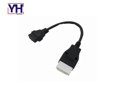 YH2010 Kia 20pin Male Connector With PVC Cable Jacket For Automotive Equipment