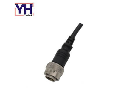 YHRT00128SN03 Series 8 Pin male Standard Circular Connector 16AWG Metal Shielded Ideal