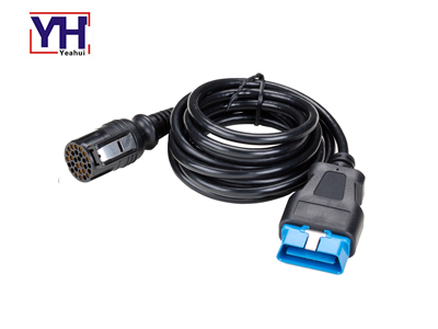 YH1001 TO YH2033-6 Obd2 Wiring Harness With Brass Pre-Tin Terminal