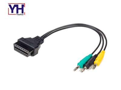 YH1003-1 TO YH5039 OBDII 16pin Female Connector With 4.0mm Socket Connection
