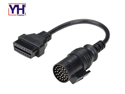 YH6012-1 a YH1003-1 Iveco 30pin enchufe a OBDII 16P hembra arnés de cableado de camión