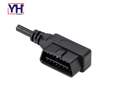 YH1015 to open OBD Right Angle Connector For Electronic Equipment