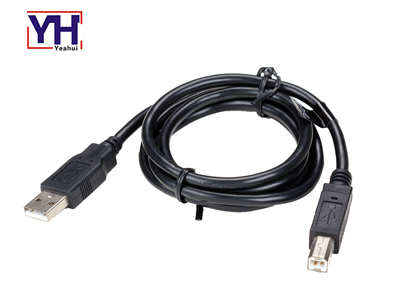 YHC11004 TO YHC11005 USB A Male to USB B Male Cable Between Electronic Devices