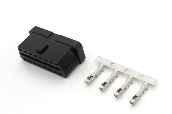 The five crimp connection method of automotive connectors