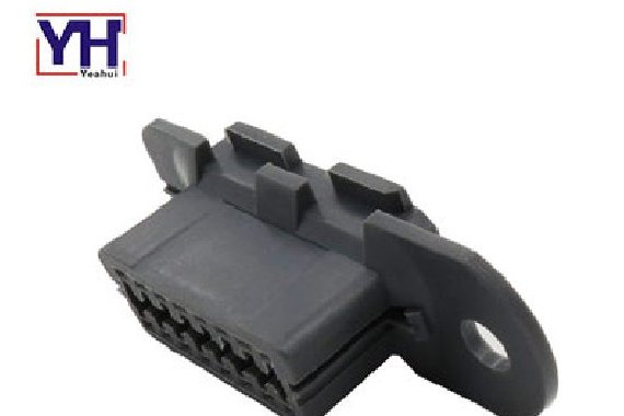 OEM obd vivienda 16 pines obdii obd2 conector hembra para herramienta de diagnóstico