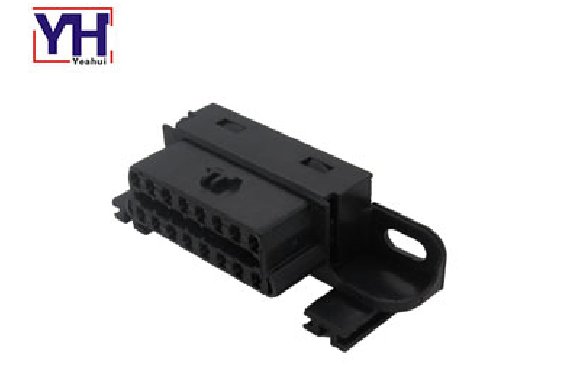 Auto personalizado 12v 24v Obd Caso femenino Obdii Obd2 Conector de diagnóstico