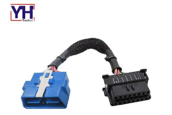 YH1002 a YH1015 OBD 16P macho 24V a OBD 16P arnés de cableado hembra para obD-CAN herramienta de programación