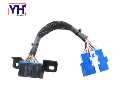 YH1002 to YH1009 male to female 16pin obdii diagnostic extension cable