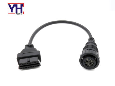 obd 16 pin female to cpc 16 pin female diagnostic cable