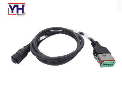 deutsch dt 12 pin female to cpc 9 pin female truck cable