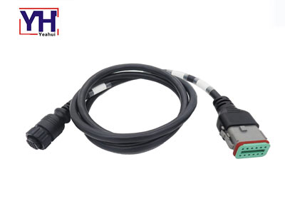 deutsch dt 12 pin hembra a cpc 9 pin cable de camión hembra