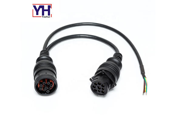 HD 9pin male to HD 9pin Female Wiring Harness