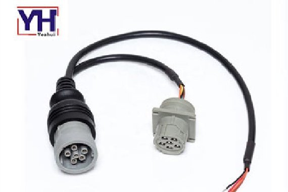 Deutsch HD 6pin macho a HD 6pin hembra arnés de cableado