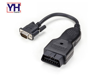 YH1004 to YHDB-9P obd 16 pin male to db 9 pin male auto diagnostic cable