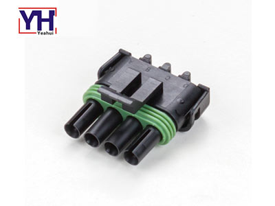 Delphi connector 12015797 Opel 4pin black female electrical Connector