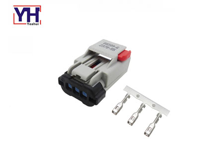 Delphi conector original 54200309 APEX 3 pin gris hembra conector eléctrico