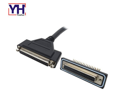 Conector de sistemas de computadora e impresora conector D-SUB conector hembra de 37 pines