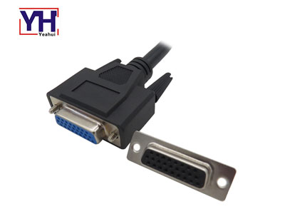 Conector de sistemas de computadora e impresora conector HD-SUB conector hembra de 26 pines