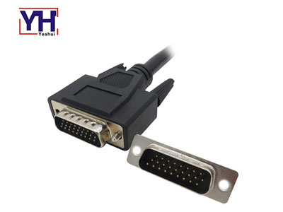 Computer and Printer systems connector HD-SUB connector 26 pin male