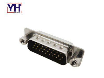 Computer and Printer systems connector HD-SUB connector 26 pin male with Front riveting