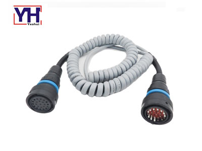 Cable de 23 pines hembra a 24 pines macho iso deutsch HDP26-24-23SE-L015 TO HDP20-24-23PE-L015