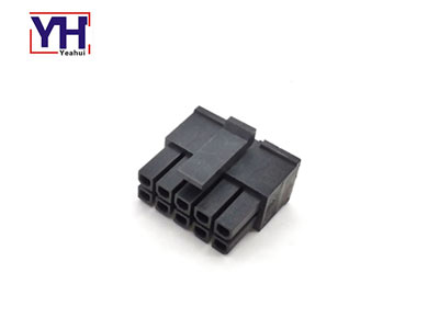 3.0mm الملعب molex الإسكان 10 دبوس أنثى موصل