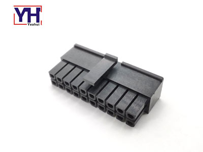 430252000 3.0mm paso Molex vivienda impermeable doble fila 20 pines conector macho