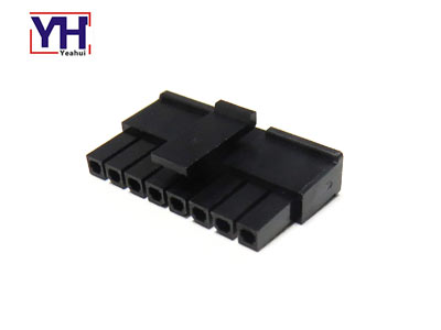 صب صف واحد 3.0mm الملعب Molex الإسكان مايكرو صالح موصل 43645-0800