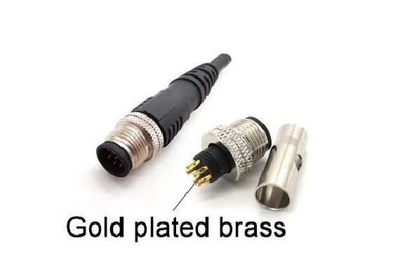 Material metálico conector común