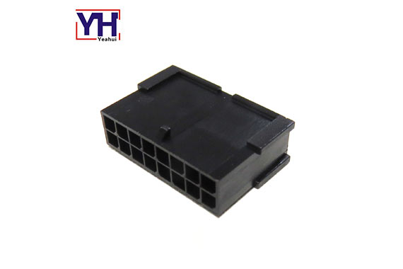 Conector Micro-Fit Doble Fila moldeo 16 pines molex carcasa 43020-1601