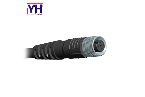 Conector M12 5 pines cable hembra 5 pines montaje impermeable Ip68 M12AF05001