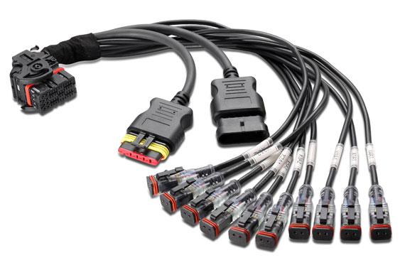 deutsch DT 2pin cable with LED light